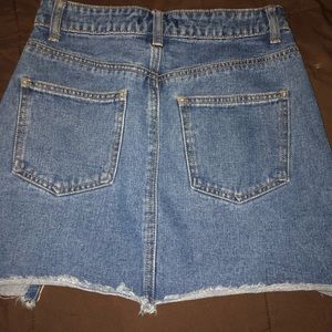Jean skirt
